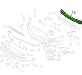 Front Bumper Member 30791152 Compatible With VOLVO S80 (2007-2016)